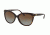 Michael Kors JAN MK2045 Single Vision Prescription Sunglasses, 55mm, Dark Tortoise Acetate, MK2045-3006T5-55-SV