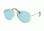Michael Kors KENDALL I MK5016 Sunglasses 113765-60 - Shiny Silver - Tone Frame, Teal Solid Lenses