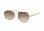 Michael Kors LON MK1021 Single Vision Prescription Sunglasses MK1021-116813-53 - Lens Diameter 53 mm, Frame Color Gold Tone