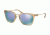 Michael Kors LUGANO MK2064 Prescription Sunglasses, 53mm, Light Brown-Crystal, MK2064-33544V-53-SV