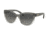 Michael Kors MITZI I MK6035 Single Vision Prescription Sunglasses MK6035-3124T3-53 - Lens Diameter 53 mm, Frame Color Smoke Clear Gradient/smoke