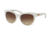 Michael Kors MITZI I MK6035 Single Vision Prescription Sunglasses MK6035-312613-53 - Lens Diameter 53 mm, Frame Color White Clear Gradient