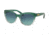 Michael Kors MITZI I MK6035 Single Vision Prescription Sunglasses MK6035-31494S-53 - Lens Diameter 53 mm, Frame Color Teal Gradient