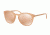 Michael Kors MK2023F Single Vision Prescription Sunglasses MK2023F-3164R1-53 - Lens Diameter 53 mm, Frame Color Peach