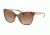 Michael Kors MK2058F Progressive Prescription Sunglasses, 55mm, Brown Marble, MK2058F-331113-55-PRO