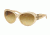 Michael Kors PARIS MK2002MB Sunglasses 30252L-60 - Butter Cream Frame, Warm Brown Gradient Lenses
