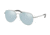 Michael Kors SAN DIEGO MK1045 Prescription Sunglasses, 56mm, Silver, MK1045-11536J-56-SV