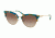 Michael Kors SAVANNAH MK1033 Progressive Prescription Sunglasses MK1033-334413-54 - Lens Diameter 54 mm, Frame Color Teal Mosaic/shiny Pale Gold-to