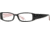 Michael Stars MS Crush SEMS CRUS00 Eyeglass Frames - Girly Black SEMS CRUS005335 BK
