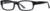 Michael Stars MS Gleaming SEMS GLEA00 Progressive Prescription Eyeglasses - Black SEMS GLEA005335 BK