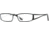 Michael Stars MS Illusion SEMS ILLU00 Progressive Prescription Eyeglasses - Domino SEMS ILLU005440 BK