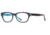 Michael Stars MS Radical SEMS RADC00 Eyeglass Frames - Lagoon SEMS RADC005240 BL