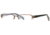 Michael Stars MS Treasure SEMS TREA00 Single Vision Prescription Eyewear - Caramel SEMS TREA005035 BN