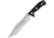 Microtech Arbiter Fixed Blade Knife, Stonewash Plain MT104-10