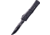 Microtech Combat Troodon Gen III Interceptor Part Serrate Tactical Signature Series 4in Folding Knife, Black, Black, 1217-2TS