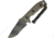Microtech Currahee S/E Fixed Blade Knife, 4.5in, Standard Edge, Green, Synthetic Handle MCT1021GC