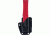 Microtech Halo V TE OTF Automatic Knife, Red Handle, Black Tactical Plain X-MT150-1RD