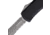 Microtech Hera II D/E Apocalyptic Partial Serrated 4.01in Folding Knife, Black, 1702-11AP