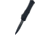Microtech Hera II Mini D/E Black Full Serrate 2.9in Folding Knife, Black, 1702M-3T