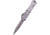 Microtech Hera II Mini D/E Signature Series Brushed Metal Standard 2.9in Folding Knife, Mummy Wrap, 1702M-1BMHWMYS