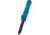 Microtech Hera II Recurve Black Standard 4.01in Folding Knife, Blue, 1705-1BL