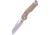 Microtech MSI S/E Fluted G-10 Stonewash Partial Serrated 3.88in Folding Knife, Od Green, 210-11FLGTOD