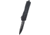 Microtech Scarab II Gen III D/E Black Full Serrate Tactical 3.95in Folding Knife, Black, 1280-3T