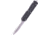 Microtech Scarab II Gen III D/E Stonewash Part Serrate 3.95in Folding Knife, Black, 1280-11