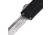 Microtech Scarab II Gen III T/E Stonewash Full Serrate 3.95in Folding Knife, Black, 1279-12