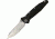 Microtech SOCOM Delta TE Folding Knife, Black Handle, Stone Wash Combo MT163-11