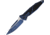 Microtech Socom Elite S/E Auto Standard Weather 4.05in Automatic Folding Knife, Blue/Black, 160A-1WBL