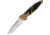 Microtech Socom Elite T/E-Auto Stonewash Partial Serrated 4.05in Automatic Folding Knife, Tan, 161A-11TA