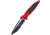 Microtech Socom Elite T/E-M Black P/S 4in Folding Knife, Red, 161-2RD