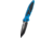 Microtech Socom Elite-M T/E Folding Knife, 4in, M390 Steel, Black, Tanto Blade, Aluminum, Blue Handle, 161-1BL