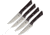 Microtech Steak Knife Set Black Cherry, MCT360012SETBC