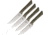 Microtech Steak Knife Set OD, MCT360010SETOD
