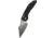 Microtech Stitch S/E Stonewash F/S 3.75in Folding Knife, Black, 169-12