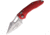 Microtech Stitch S/E Stonewash Standard Automatic Folding Knife, 3.75in, Red, 169-10RD