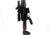 Mid-Evil Industries ARG Adjustable Rifle Grip, Standard Length, Black, AGSTDB