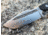 Midgards-Messer Idun Fixed Blade Knife, 8.5in Overall, 4.25in Satin CPM-3V Carbon Steel Blade, Black Sculpted TPU Handle, Black TPU Belt Sheath, THE-IDUN
