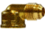 Midland Metal Sae 45 Degree Flare 90 Degree Female Elbow Male Flare x Female Nptf 3/8in x 3/4in., Pack of 5, 10-322