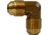 Midland Metal Sae 45 Degree Forged 90 Degree Flare Elbow 1/2in x 1/2in., Each, 10-409