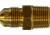 Midland Metal Sae 45 Degree Male Adapter Male Flare x Male NPTf 1/2in x 3/4in, Each, 10-270