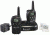 Midland Radio 24 Mile 22 Chl Two-Way Radio, Batteries &amp; Desk Top Charger, Black, LXT500VP3