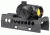 Midwest Industries AK-47/74 SS Yugo Krink KeyMod T1/VS Top, Black, MI-AK-SS-Y92K-T1/VS