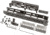 Midwest Industries AK Alpha Series M-LOK Handguard, 10.0in, Black, MI-AK-ALPHA10.0