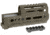 Midwest Industries AK Alpha Series M-LOK Handguard, 6in, OD Green, MI-AK-ALPHA-6-ODG