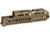 Midwest Industries AK Alpha Series Quad Rail Handguard, 10.0in, Magpul FDE, MI-AK-ALPHA-QR-10-FDE
