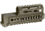 Midwest Industries AK Alpha Series Quad Rail Handguard, 6.0in, Magpul ODG, MI-AK-ALPHA-QR-6-ODG