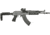 Midwest Industries AK Alpha Series T2 Mount, Black, MI-AK-ALPHA-T2M